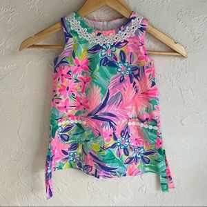 NWT Lilly Pulitzer Little Lilly Classic Shift Dress It Was All a Dream